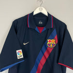 2002/03 BARCELONA RONALDINHO 10 AWAY SHIRT (XL) NIKE - Cult Kits - XL - Buy Vintage Football Shirts, Authentic Retro Football Shirts For Sale, Classic Football Shirts & Soccer Jersey