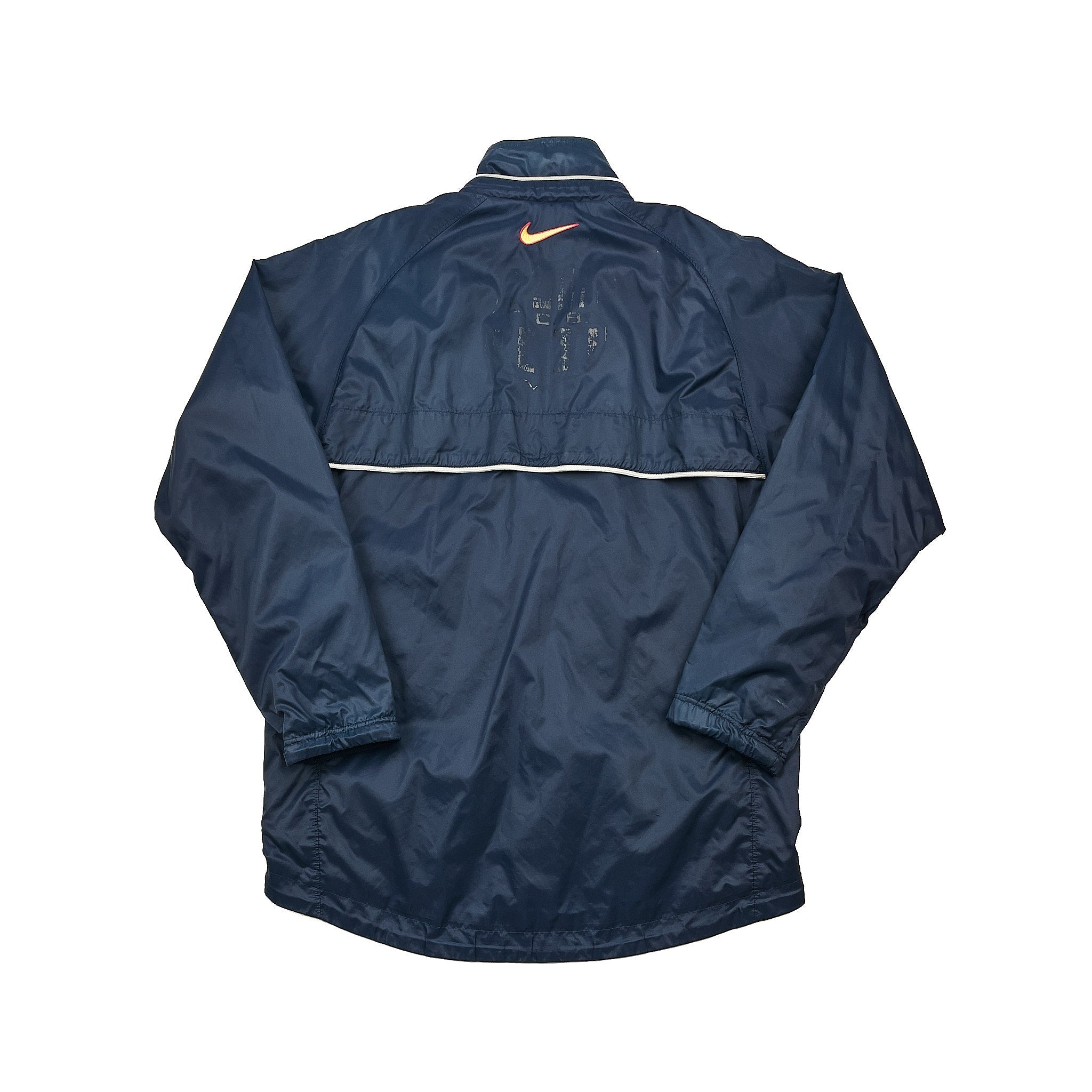 Buy 2002/03 Barcelona Track Jacket (S) Nike ~ Free worldwide shipping available ~ Authentic Vintage Football Shirts from Cult Kits