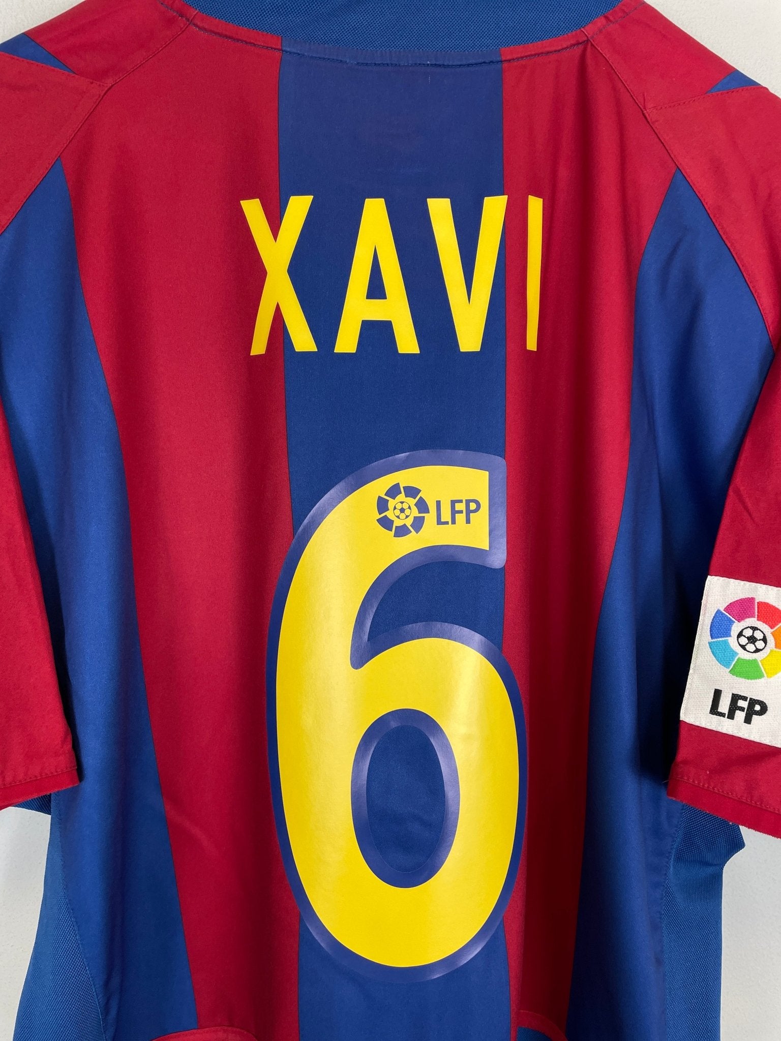 2002/03 BARCELONA XAVI #6 HOME SHIRT (XL) NIKE – Cult Kits