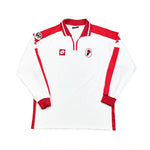 Buy 2002/03 Bari Neqrouz 5 L/S *Match Issue* Home Shirt (XL) Lotto ~ Free worldwide shipping ~ Authentic Vintage Football Shirts from Cult Kits