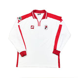 Buy 2002/03 Bari Neqrouz 5 L/S *Match Issue* Home Shirt (XL) Lotto ~ Free worldwide shipping ~ Authentic Vintage Football Shirts from Cult Kits