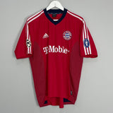 Shop 2002/03 BAYERN MUNICH BALLACK #13 C/L HOME SHIRT (M) ADIDAS, classic football shirts, vintage football shirts & retro soccer jerseys at Cult Kits