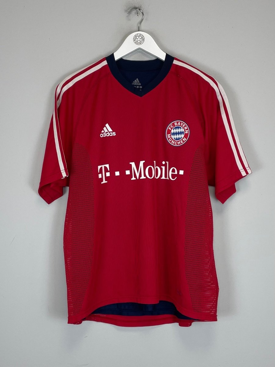 2002/03 BAYERN MUNICH BALLACK 13 *PLAYER ISSUE* HOME SHIRT (L) ADIDAS - Cult Kits - Large - Buy Vintage Football Shirts, Authentic Retro Football Shirts For Sale, Classic Football Shirts & Soccer Jersey