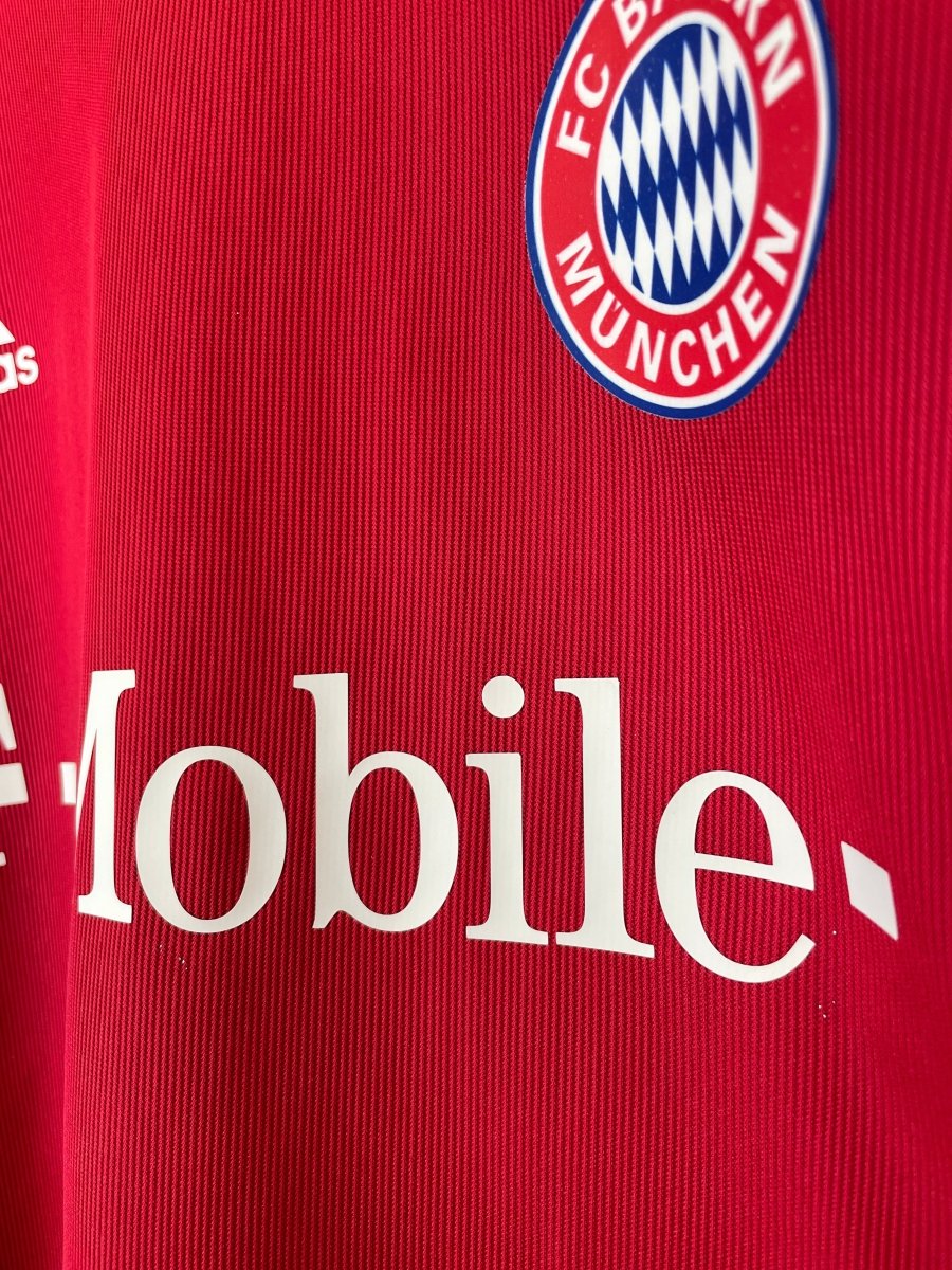 2002/03 BAYERN MUNICH BALLACK 13 *PLAYER ISSUE* HOME SHIRT (L) ADIDAS - Cult Kits - Large - Buy Vintage Football Shirts, Authentic Retro Football Shirts For Sale, Classic Football Shirts & Soccer Jersey