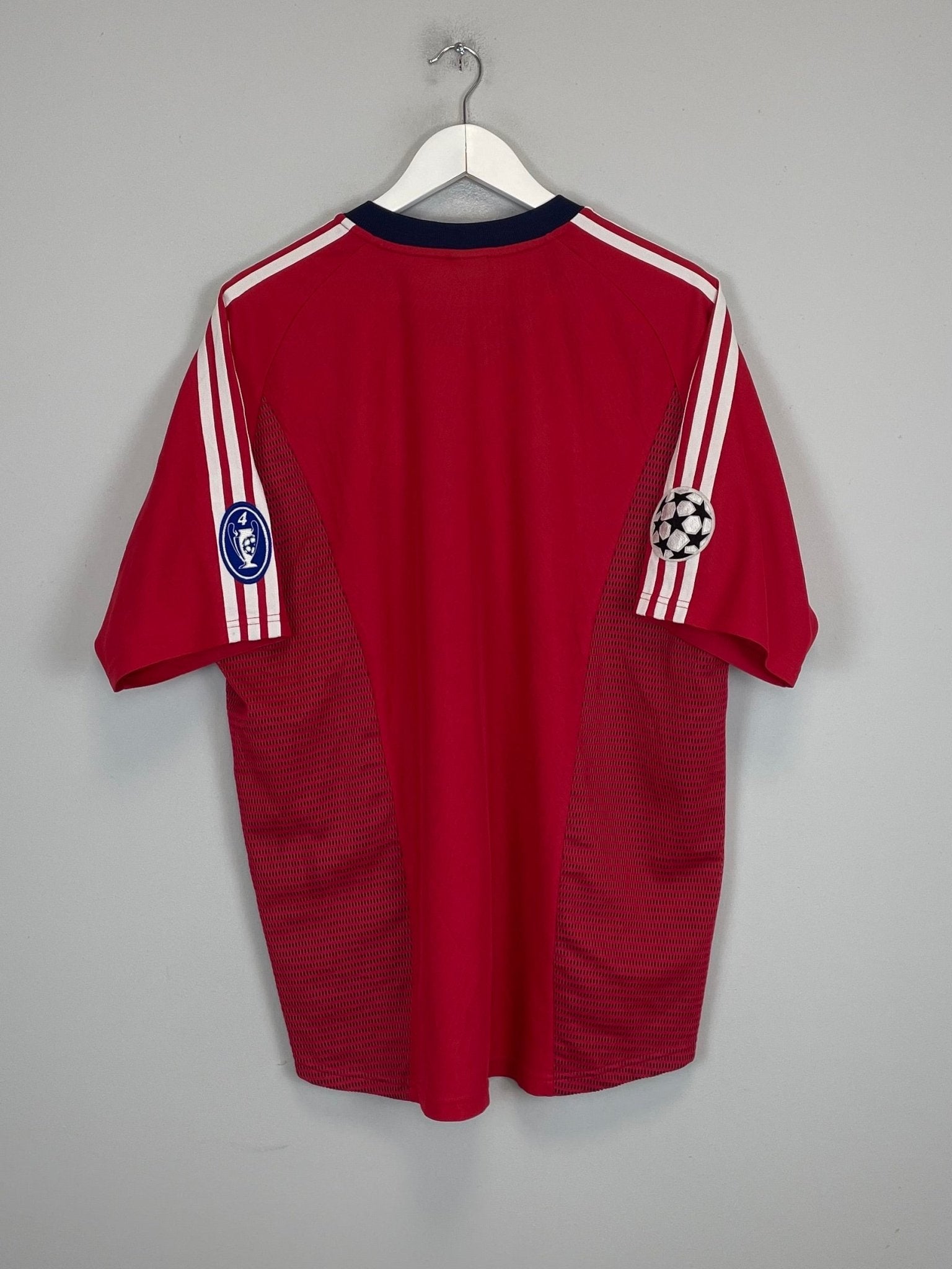 Shop 2002/03 BAYERN MUNICH C/L HOME SHIRT (XL) ADIDAS, classic football shirts, vintage football shirts & retro soccer jerseys at Cult Kits