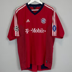Shop 2002/03 BAYERN MUNICH C/L HOME SHIRT (XL) ADIDAS, classic football shirts, vintage football shirts & retro soccer jerseys at Cult Kits