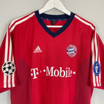Shop 2002/03 BAYERN MUNICH C/L HOME SHIRT (XL) ADIDAS, classic football shirts, vintage football shirts & retro soccer jerseys at Cult Kits