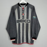 Shop 2002/03 BESIKTAS L/S CENTENARY SHIRT (M) PUMA, classic football shirts, vintage football shirts & retro soccer jerseys at Cult Kits