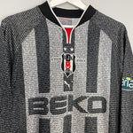 Shop 2002/03 BESIKTAS L/S CENTENARY SHIRT (M) PUMA, classic football shirts, vintage football shirts & retro soccer jerseys at Cult Kits