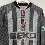 Shop 2002/03 BESIKTAS L/S CENTENARY SHIRT (M) PUMA, classic football shirts, vintage football shirts & retro soccer jerseys at Cult Kits
