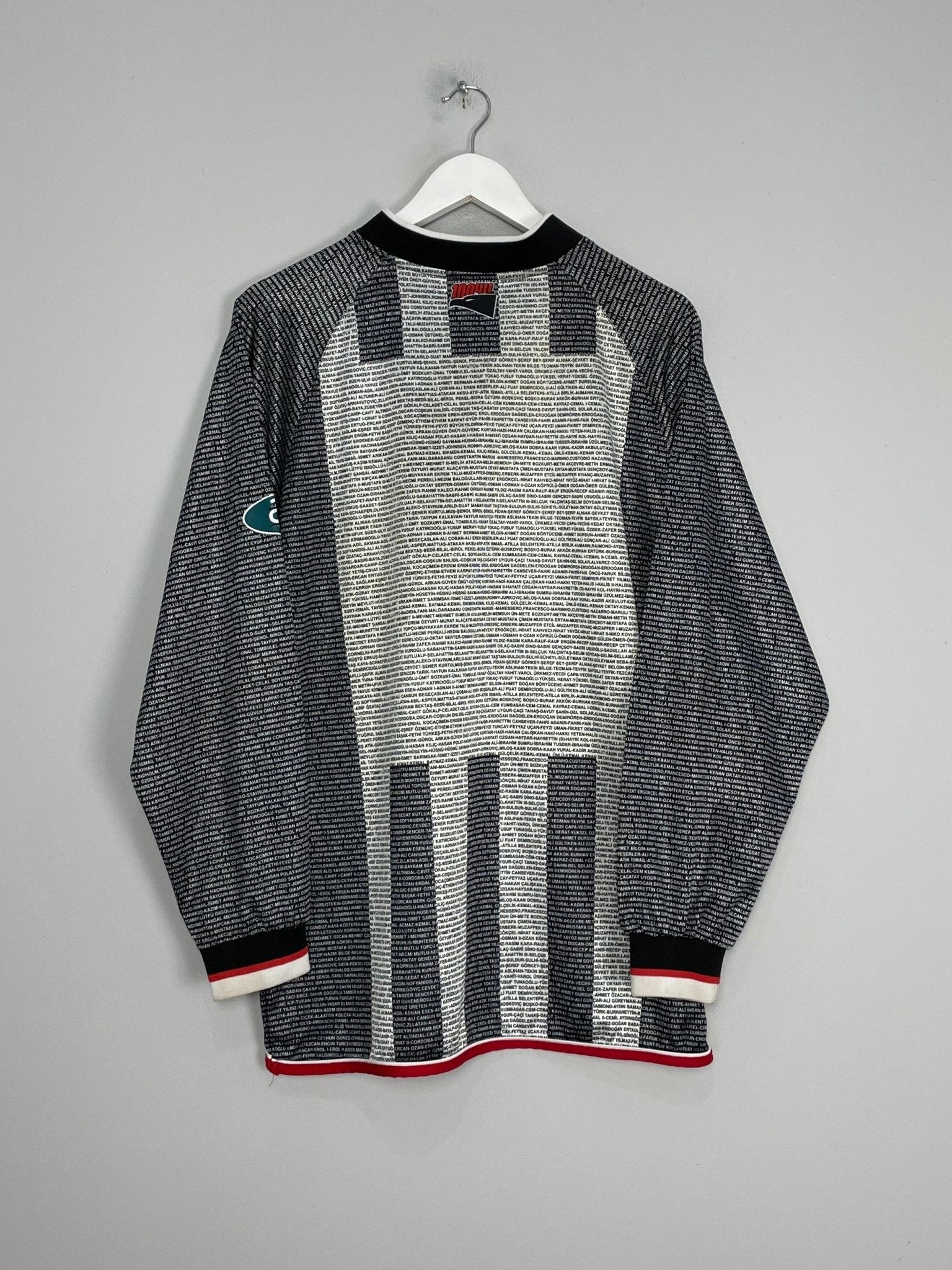 Shop 2002/03 BESIKTAS L/S CENTENARY SHIRT (M) PUMA, classic football shirts, vintage football shirts & retro soccer jerseys at Cult Kits