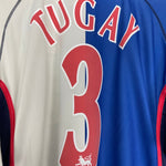 Shop 2002/03 BLACKBURN ROVERS TUGAY #3 HOME SHIRT (L) KAPPA, classic football shirts, vintage football shirts & retro soccer jerseys at Cult Kits