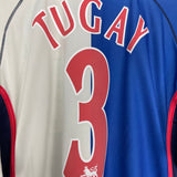 Shop 2002/03 BLACKBURN ROVERS TUGAY #3 HOME SHIRT (L) KAPPA, classic football shirts, vintage football shirts & retro soccer jerseys at Cult Kits