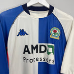 Shop 2002/03 BLACKBURN ROVERS TUGAY #3 HOME SHIRT (L) KAPPA, classic football shirts, vintage football shirts & retro soccer jerseys at Cult Kits