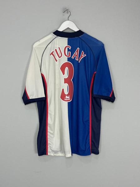 2002/03 BLACKBURN ROVERS TUGAY #3 HOME SHIRT (L) KAPPA – Cult Kits