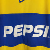 Shop 2002/03 BOCA JUNIORS AWAY SHIRT (XL) NIKE, classic football shirts, vintage football shirts & retro soccer jerseys at Cult Kits