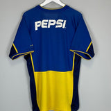 2002/03 BOCA JUNIORS HOME SHIRT (L) NIKE - Cult Kits - Large - Buy Vintage Football Shirts, Authentic Retro Football Shirts For Sale, Classic Football Shirts & Soccer Jersey