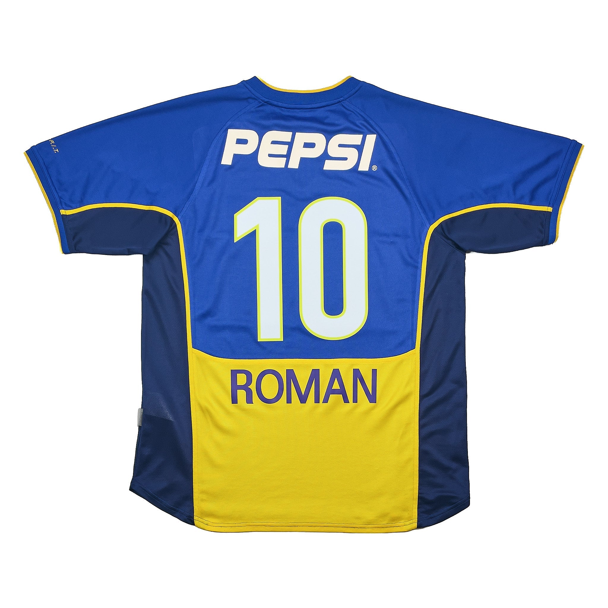 Buy 2002/03 Boca Juniors Roman 10 Home Shirt (L) Nike ~ Free worldwide shipping available ~ Authentic Vintage Football Shirts from Cult Kits