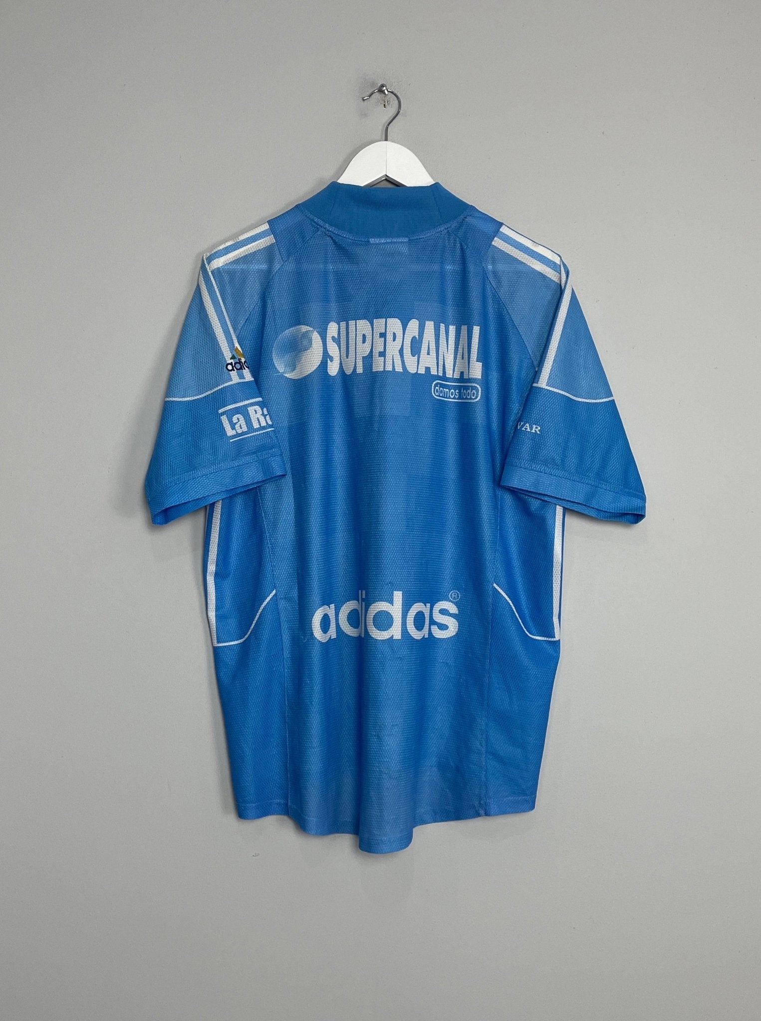 Shop 2002/03 BOLIVAR HOME SHIRT (S) ADIDAS, classic football shirts, vintage football shirts & retro soccer jerseys at Cult Kits