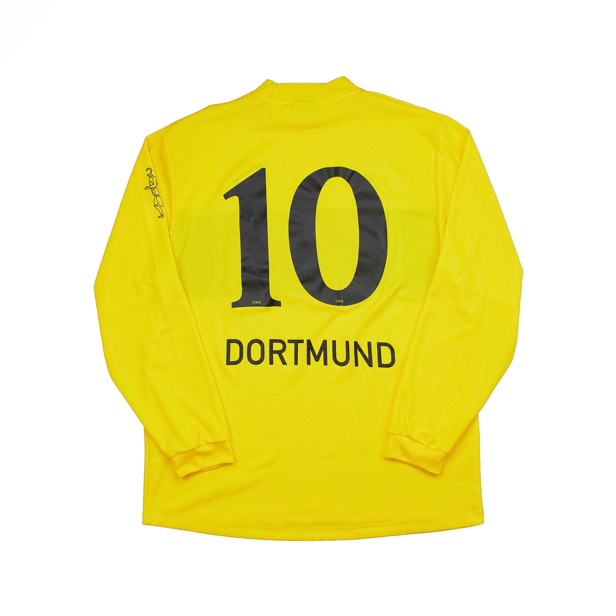 Buy 2002/03 Borussia Dortmund 10 L/S Home Shirt (L) Goool ~ Free worldwide shipping ~ Authentic Vintage Football Shirts from Cult Kits
