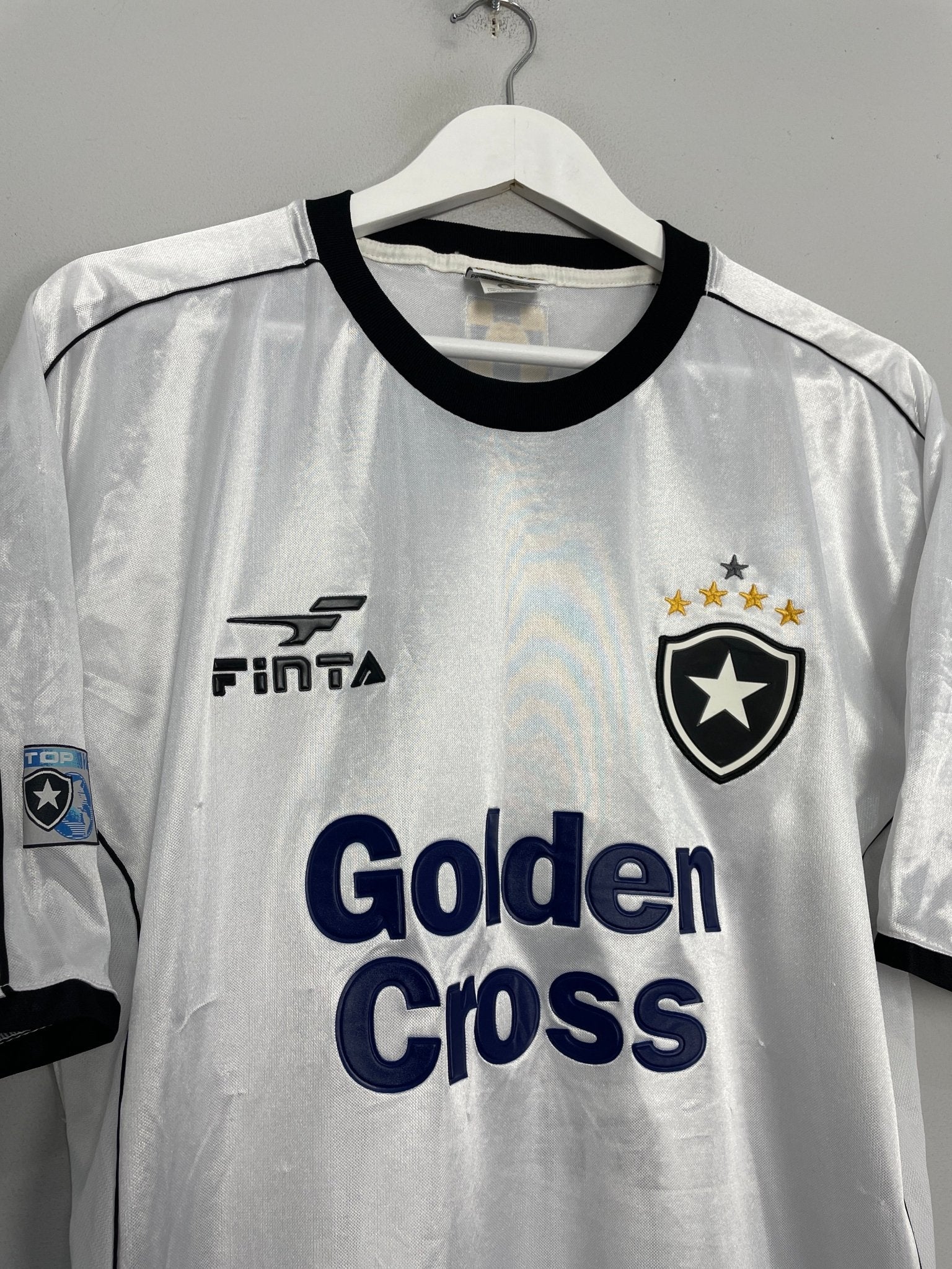 Shop 2002/03 BOTAFOGO #9 HOME SHIRT (L) FINTA, classic football shirts, vintage football shirts & retro soccer jerseys at Cult Kits