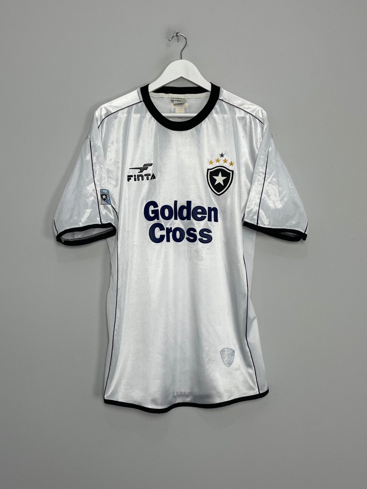 Shop 2002/03 BOTAFOGO #9 HOME SHIRT (L) FINTA, classic football shirts, vintage football shirts & retro soccer jerseys at Cult Kits