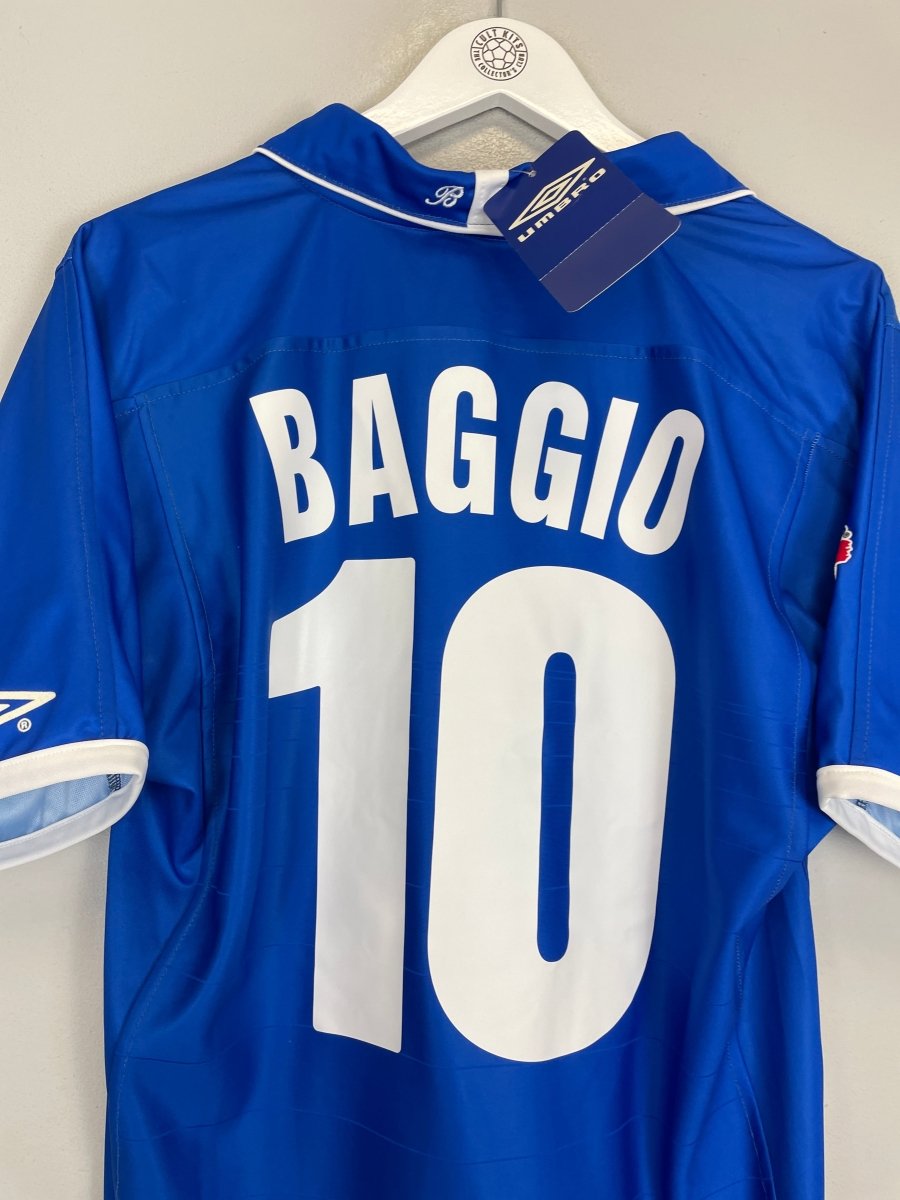2002/03 BRESCIA BAGGIO 10 *BNWT* HOME SHIRT (L) UMBRO - Cult Kits - Large - Buy Vintage Football Shirts, Authentic Retro Football Shirts For Sale, Classic Football Shirts & Soccer Jersey