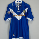 2002/03 BRESCIA BAGGIO 10 *BNWT* HOME SHIRT (L) UMBRO - Cult Kits - Large - Buy Vintage Football Shirts, Authentic Retro Football Shirts For Sale, Classic Football Shirts & Soccer Jersey