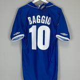 2002/03 BRESCIA BAGGIO 10 *BNWT* HOME SHIRT (L) UMBRO - Cult Kits - Large - Buy Vintage Football Shirts, Authentic Retro Football Shirts For Sale, Classic Football Shirts & Soccer Jersey