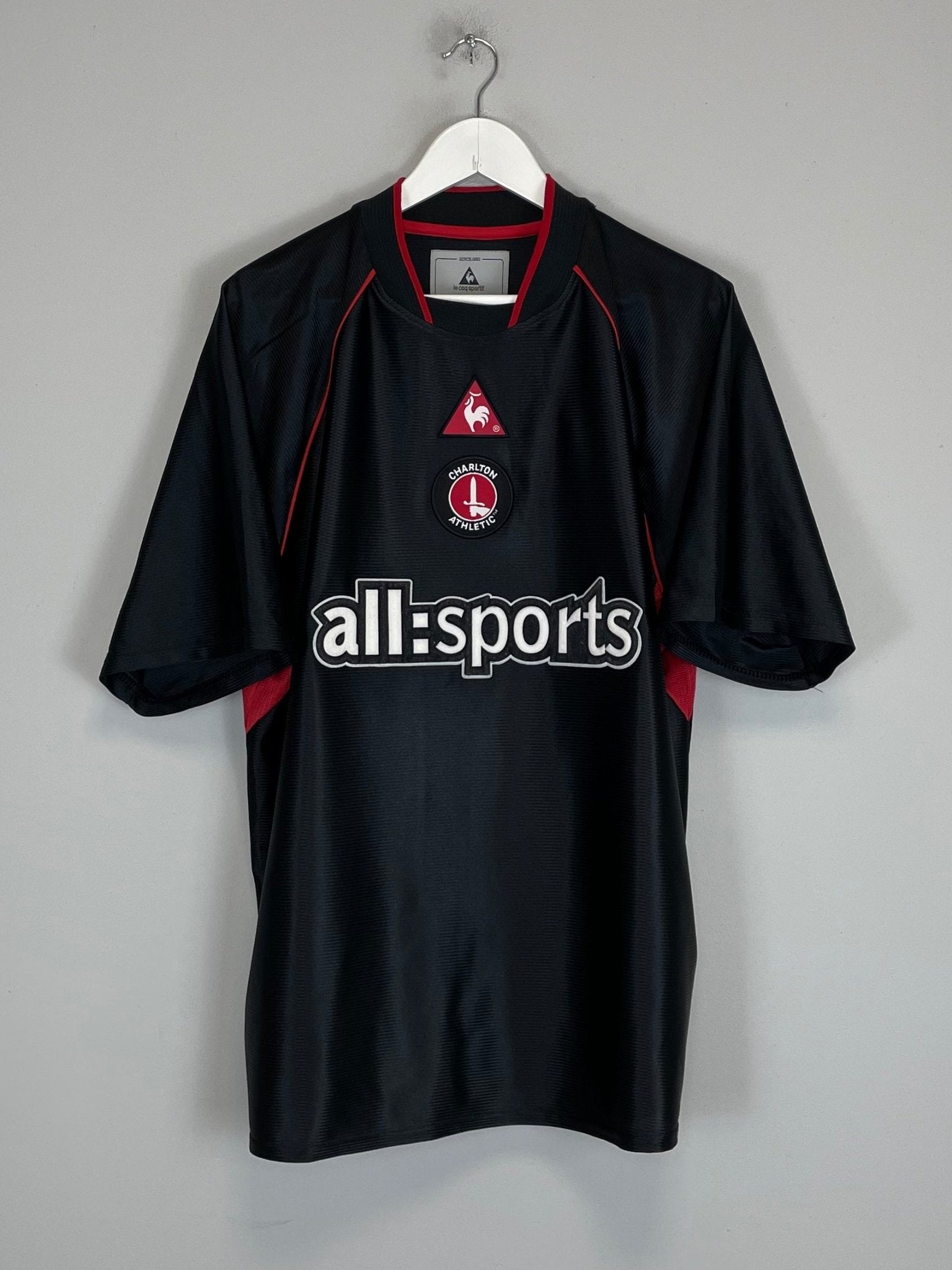 Shop 2002/03 CHARLTON ATHLETIC JOHANSSON #21 AWAY SHIRT (XL) LE COQ, classic football shirts, vintage football shirts & retro soccer jerseys at Cult Kits