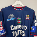 Shop 2002/03 CHIVAS GUADALAJARA AWAY SHIRT (L) ATLETICA, classic football shirts, vintage football shirts & retro soccer jerseys at Cult Kits