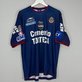 Shop 2002/03 CHIVAS GUADALAJARA AWAY SHIRT (L) ATLETICA, classic football shirts, vintage football shirts & retro soccer jerseys at Cult Kits