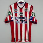 Shop 2002/03 CHIVAS GUADALAJARA HOME SHIRT (XL) ATLETICA, classic football shirts, vintage football shirts & retro soccer jerseys at Cult Kits