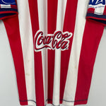 Shop 2002/03 CHIVAS GUADALAJARA HOME SHIRT (XL) ATLETICA, classic football shirts, vintage football shirts & retro soccer jerseys at Cult Kits