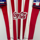 Shop 2002/03 CHIVAS GUADALAJARA HOME SHIRT (XL) ATLETICA, classic football shirts, vintage football shirts & retro soccer jerseys at Cult Kits