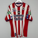Shop 2002/03 CHIVAS GUADALAJARA HOME SHIRT (XL) ATLETICA, classic football shirts, vintage football shirts & retro soccer jerseys at Cult Kits