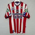 Shop 2002/03 CHIVAS GUADALAJARA HOME SHIRT (XL) ATLETICA, classic football shirts, vintage football shirts & retro soccer jerseys at Cult Kits