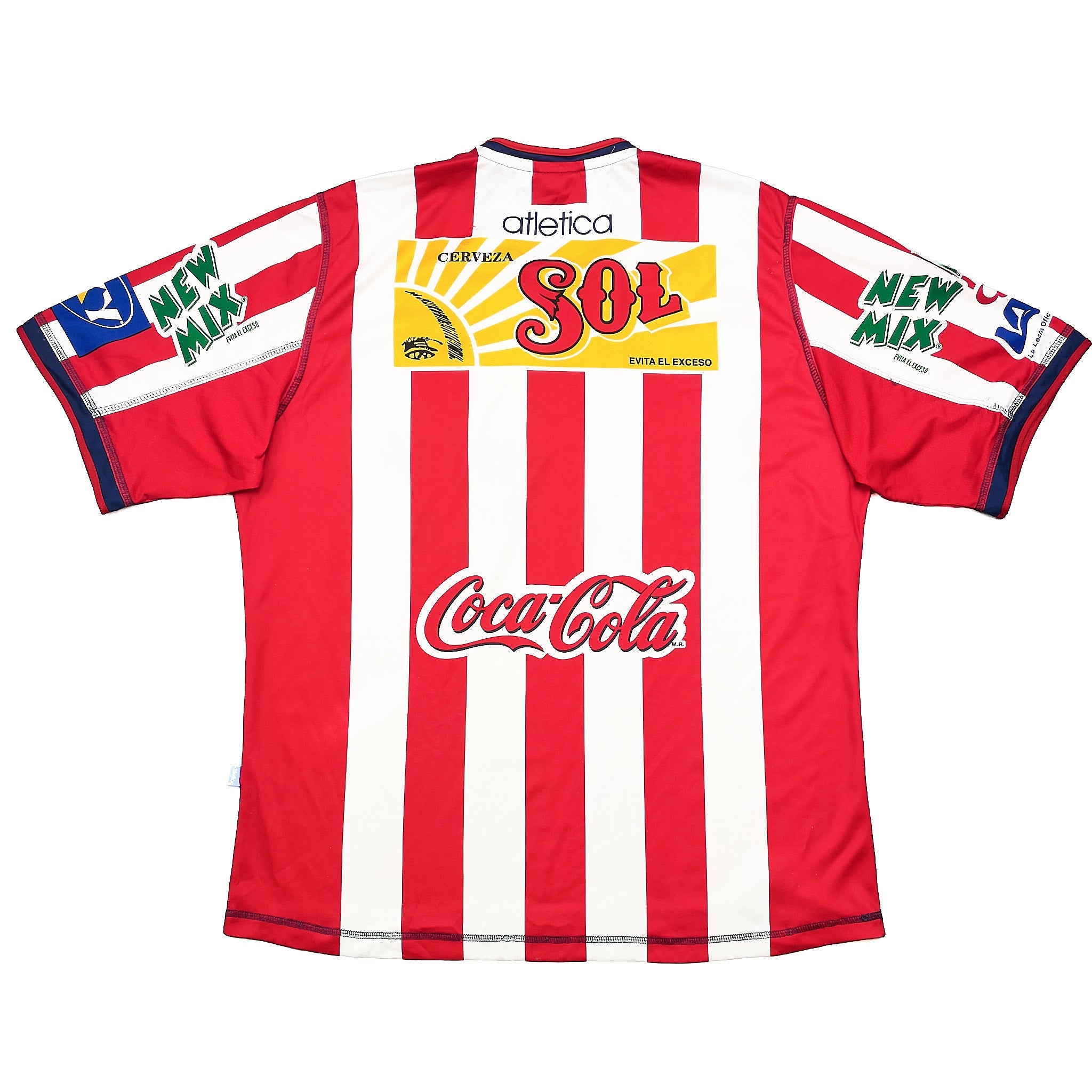 Buy 2002/03 Chivas Guadalajara Home Shirt (XXL) Atletica ~ Free worldwide shipping available ~ Authentic Vintage Football Shirts from Cult Kits
