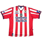 Buy 2002/03 Chivas Guadalajara Home Shirt (XXL) Atletica ~ Free worldwide shipping available ~ Authentic Vintage Football Shirts from Cult Kits