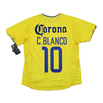 Buy 2002/03 CLUB AMERICA C.BLANCO 10 *BNWT* HOME SHIRT (L) NIKE ~ Free worldwide shipping available ~ Authentic Vintage Football Shirts from Cult Kits