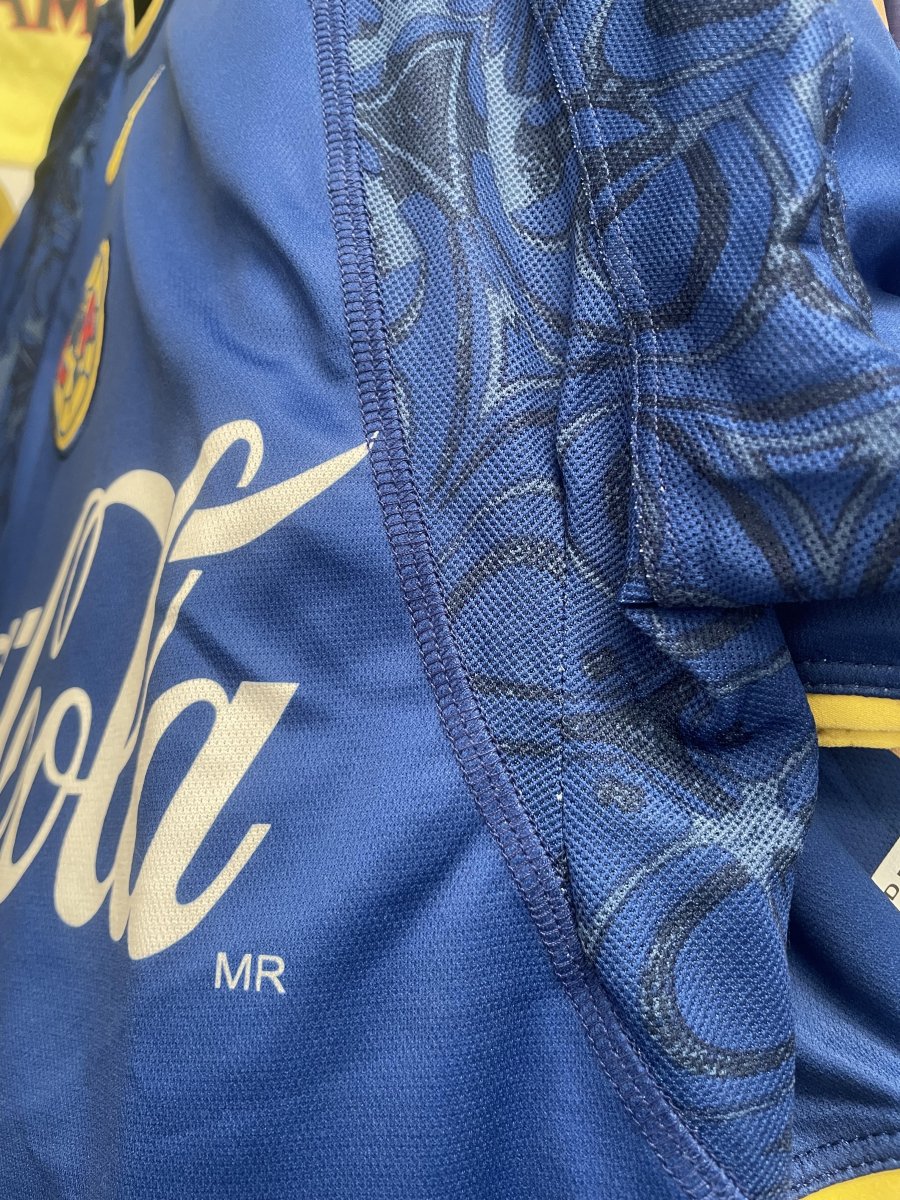 2002/03 CLUB AMERICA C.BLANCO AWAY SHIRT (M) NIKE - Cult Kits - Medium - Buy Vintage Football Shirts, Authentic Retro Football Shirts For Sale, Classic Football Shirts & Soccer Jersey