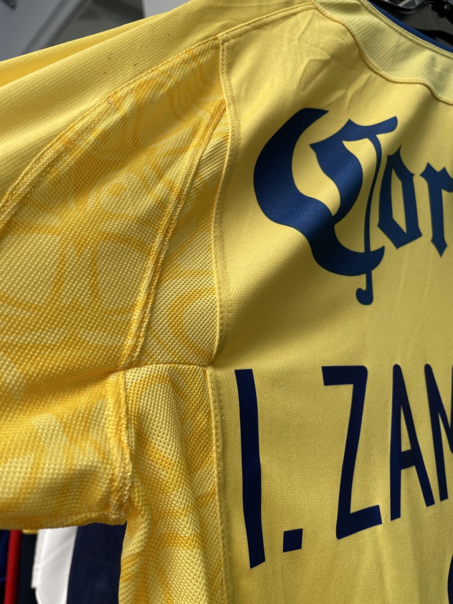 2002/03 CLUB AMERICA I.ZAMORANO 9 HOME SHIRT (M) NIKE - Cult Kits - Medium - Buy Vintage Football Shirts, Authentic Retro Football Shirts For Sale, Classic Football Shirts & Soccer Jersey