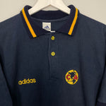 Shop 2002/03 CLUB AMERICA POLO SHIRT (M) ADIDAS, classic football shirts, vintage football shirts & retro soccer jerseys at Cult Kits
