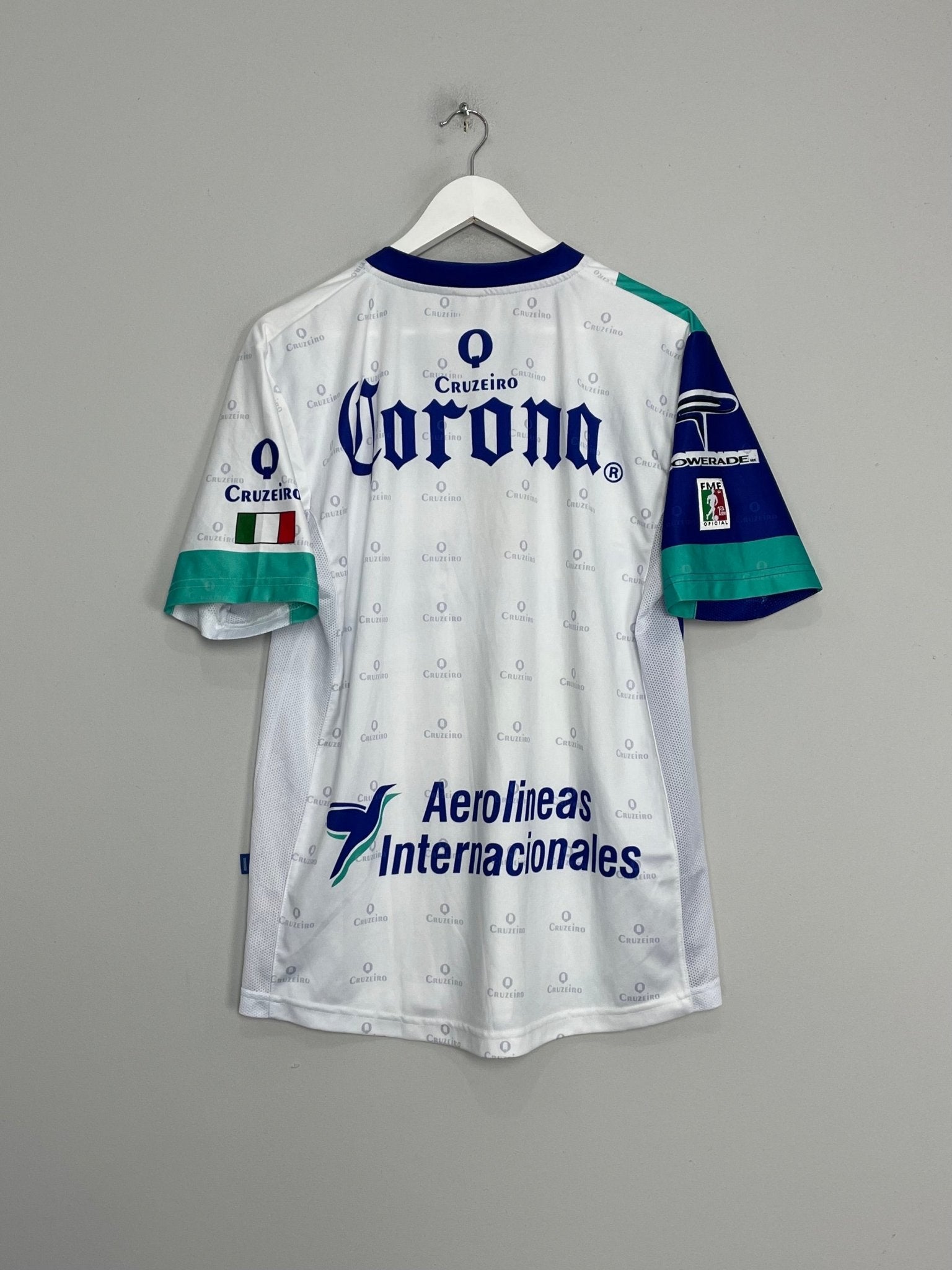 Shop 2002/03 COLIBRIES DE MORELOS HOME SHIRT (L) CRUZEIRO, classic football shirts, vintage football shirts & retro soccer jerseys at Cult Kits