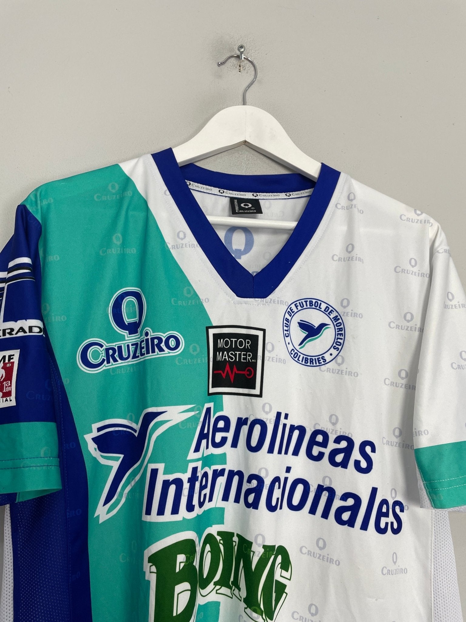 Shop 2002/03 COLIBRIES DE MORELOS HOME SHIRT (L) CRUZEIRO, classic football shirts, vintage football shirts & retro soccer jerseys at Cult Kits