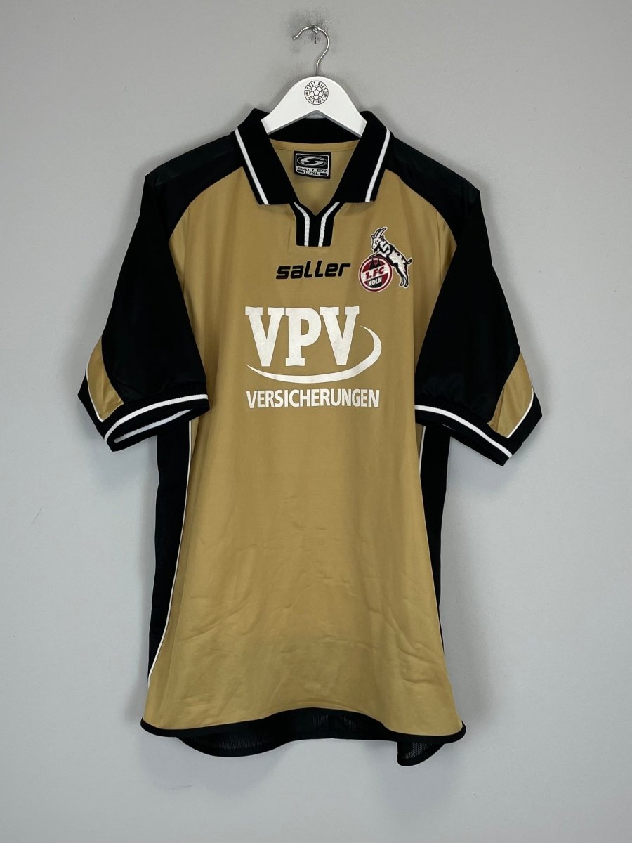 2002/03 COLOGNE AWAY SHIRT (L/XL) SALLER - Cult Kits - L/XL - Buy Vintage Football Shirts, Authentic Retro Football Shirts For Sale, Classic Football Shirts & Soccer Jersey