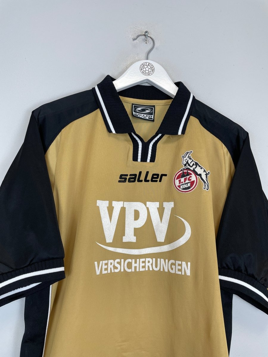 2002/03 COLOGNE AWAY SHIRT (L/XL) SALLER - Cult Kits - L/XL - Buy Vintage Football Shirts, Authentic Retro Football Shirts For Sale, Classic Football Shirts & Soccer Jersey