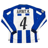 Buy 2002/03 DEPORTIVO LA CORUNA NAYBET 4 L/S C/L *MATCH ISSUE vs MANCHESTER UNITED* HOME SHIRT (XL) JOMA ~ Free worldwide shipping available ~ Authentic Vintage Football Shirts from Cult Kits