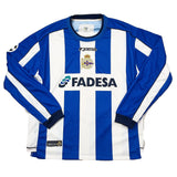 Buy 2002/03 DEPORTIVO LA CORUNA NAYBET 4 L/S C/L *MATCH ISSUE vs MANCHESTER UNITED* HOME SHIRT (XL) JOMA ~ Free worldwide shipping available ~ Authentic Vintage Football Shirts from Cult Kits