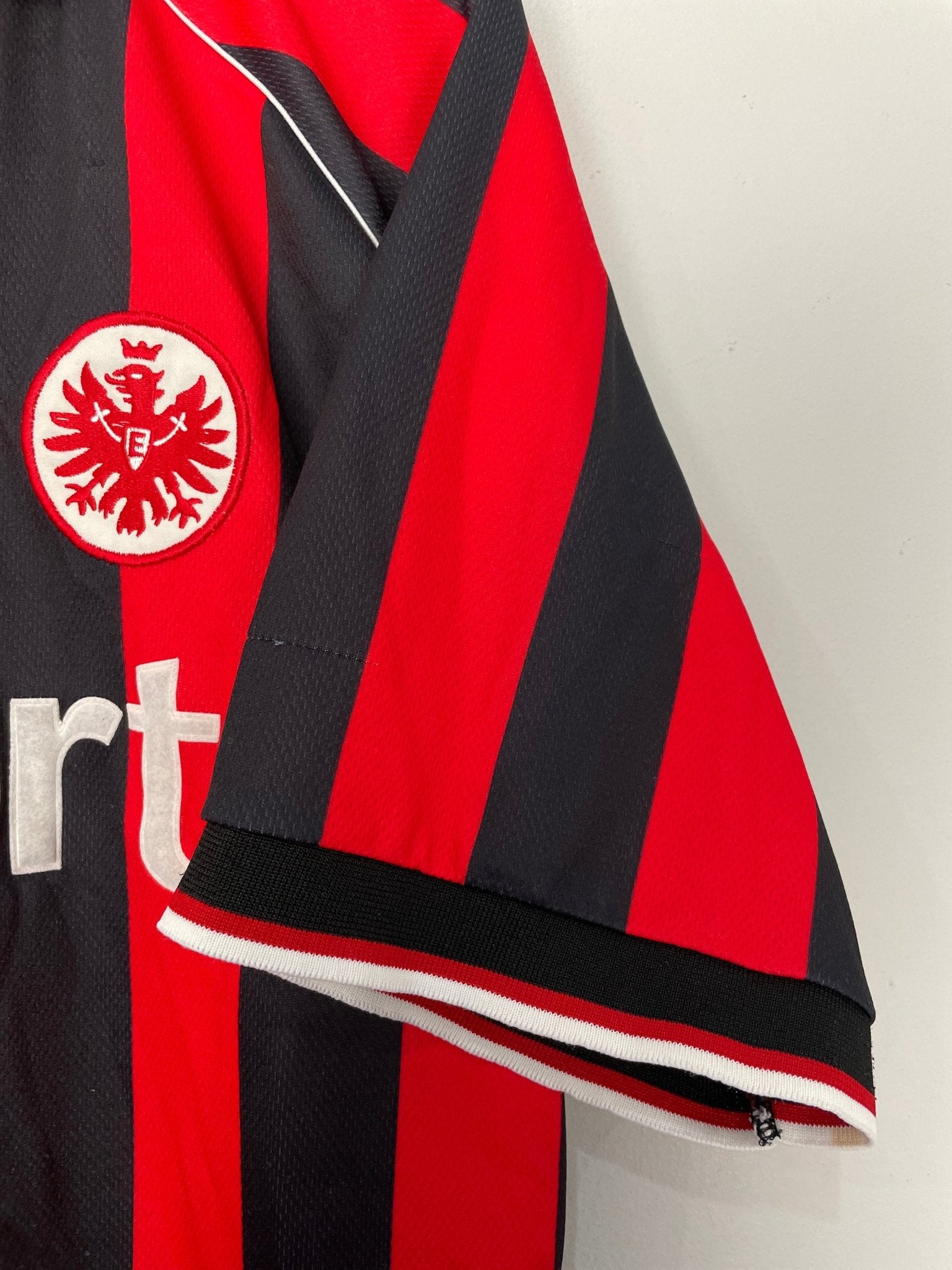 Shop 2002/03 EINTRACHT FRANKFURT HOME SHIRT (L) FILA, classic football shirts, vintage football shirts & retro soccer jerseys at Cult Kits